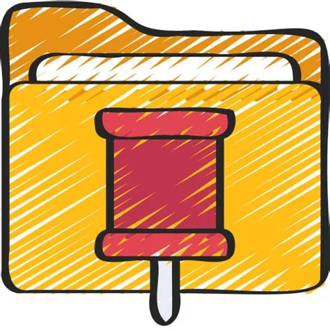 Pinned - Free files and folders icons