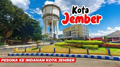 INDAHNYA KOTA JEMBER JAWA TIMUR SEKARANG TAHUN 2023 - YouTube