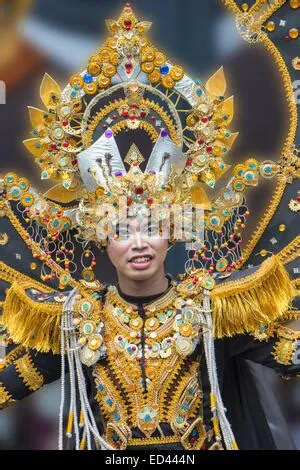 Jember Fashion Festival and Carnival, East Java, Indonesia Stock Photo ...