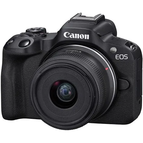 Canon EOS R50 Mirrorless Camera with RF-S 18-45mm IS STM Lens – Camera ...
