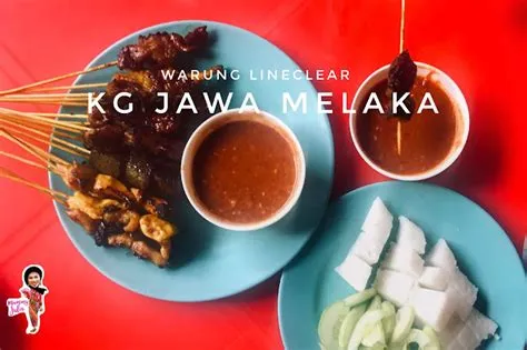 Warung LineClear ( Riverside) Kampung Jawa Melaka I The Famous Satay ...
