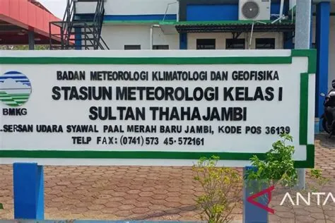 BMKG catat selama sepuluh bulan ada 2.703 titik panas di Jambi - ANTARA ...