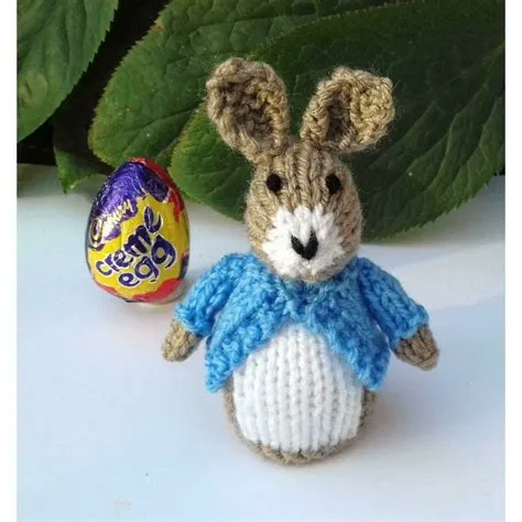Peter Rabbit - Easter Creme Egg Cover Knitting pattern by Needles ...