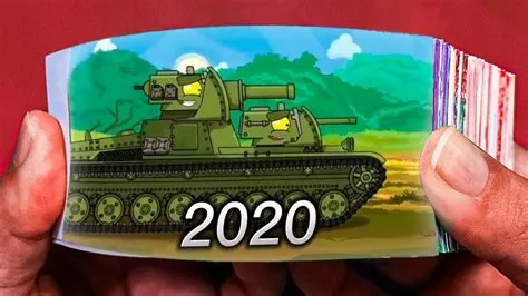 Evolution of SMK Tank Flipbook Animation | Tank Battle - YouTube