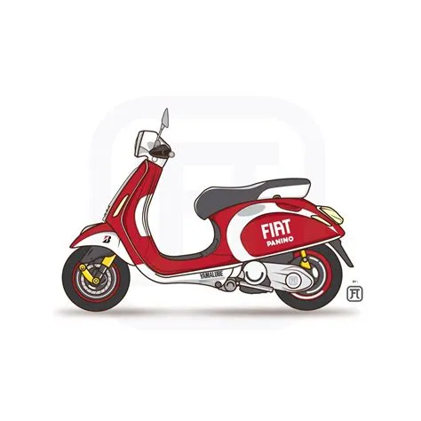 FA x Vespa Sprint for Black Book