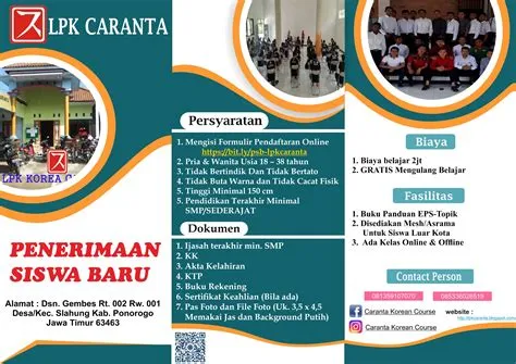 PERSYARATAN ~ LPK CARANTA