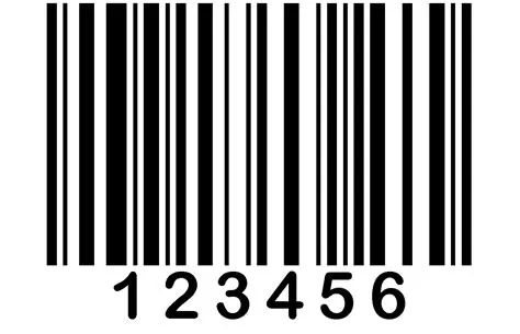 Sample Barcode Label