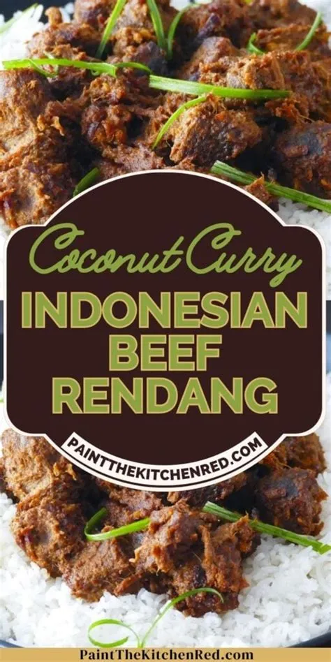 Beef Rendang - Paint The Kitchen Red