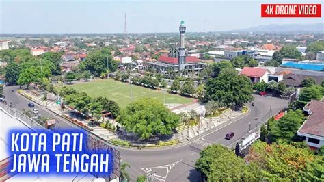 Suasana Alun - Alun & Kota Pati Jawa Tengah 2022 | Drone 4K video - YouTube