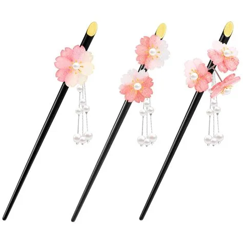 Snapklik.com : Japanese Chinese Hair Chopsticks 3 Pieces Retro Hairpin ...