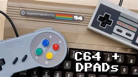 How to use D-Pad controllers on the C64 - YouTube