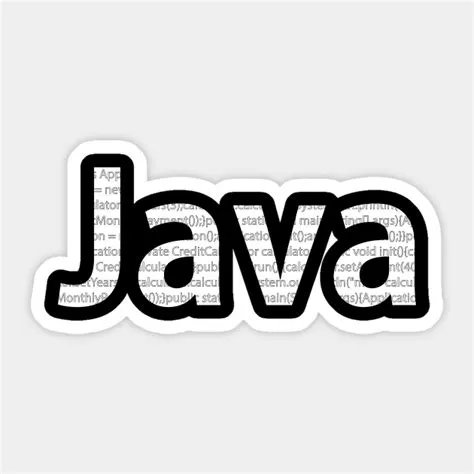 Java - Java - Sticker | TeePublic