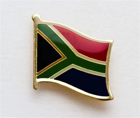 South Africa Lapel Pin - Flag Matrix