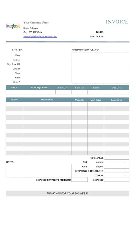 Microsoft Access Invoice Template throughout Microsoft Access Invoice ...