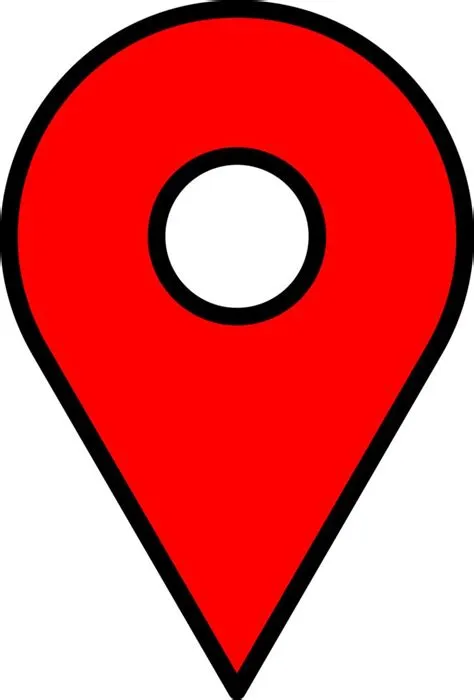 Download Red Pin Point Map Address Location Pointer Symbol