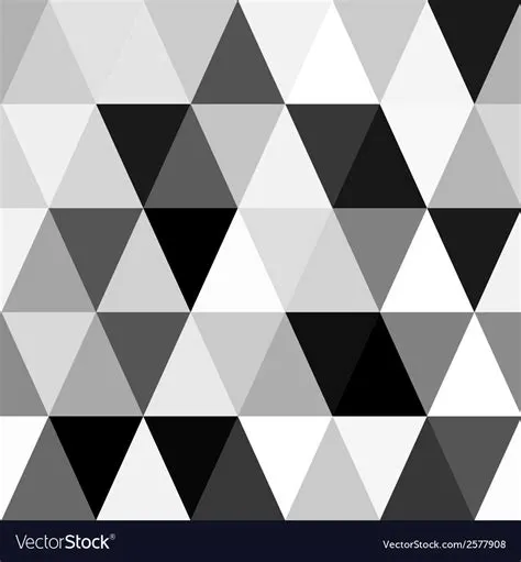 Black and white abstract geometry pattern Vector Image
