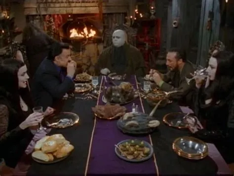 addams family dinner | Dinner, Family dinner, Addams family