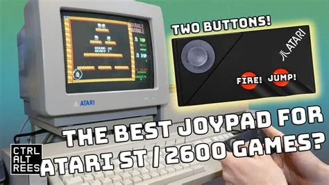 Ultimate Atari ST & 2600 Controller Hack - 2 Buttons Are Better Than ...