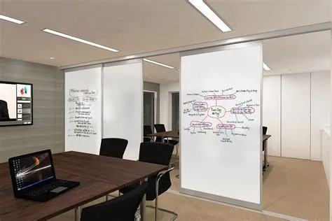 Glide vertical sliding glass whiteboard system – Artofit