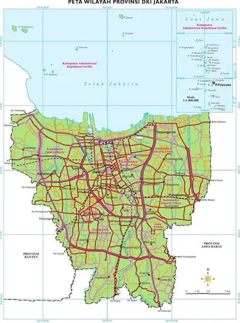 Peta Provinsi DKI Jakarta