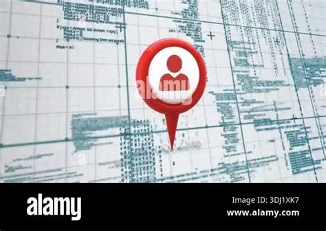 upon data plane activating red 3D location pin emerging center ...