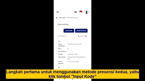 Panduan Presensi Menggunakan QR Code Untuk Mahasiswa - YouTube