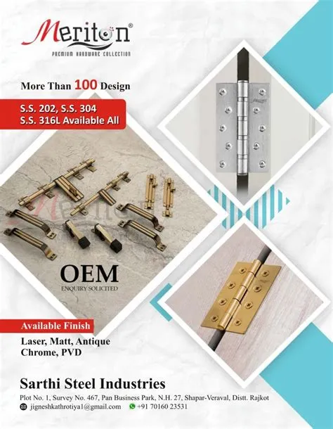 by Aakash Ahmed on Flayer maker 2023 | Rajkot, Door accessories ...