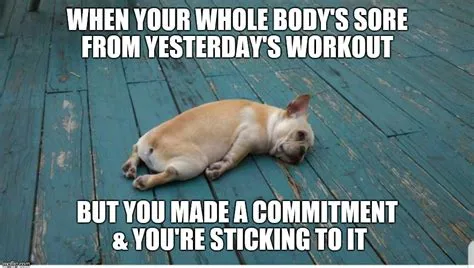 Tired Workout Memes