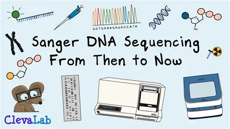Sanger DNA Sequencing, From Then to Now.