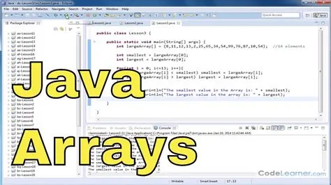 Java Tutorial - 03 - Search for the Max and Min Value of an Array - YouTube