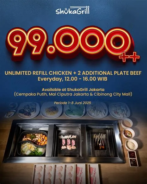 ShukaGrill Jakarta | Central Jakarta