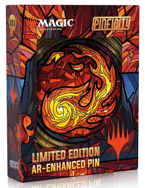 Magic: The Gathering Stained-Glass Mana Pins — Pinfinity - PHD Games