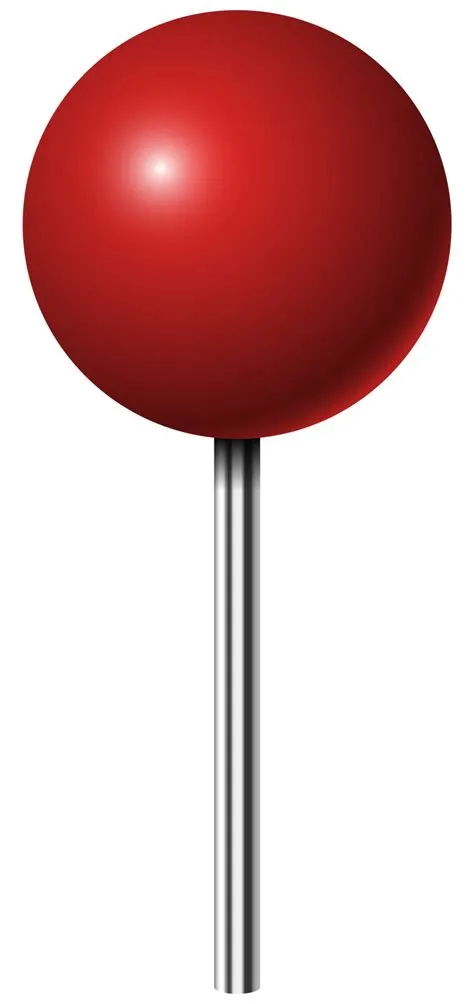 Red map pin icon 14585850 PNG