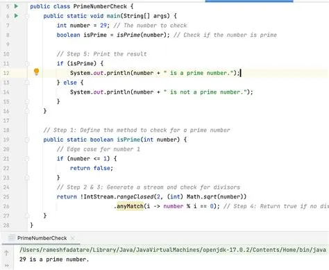Java 8 Program To Find Prime Number