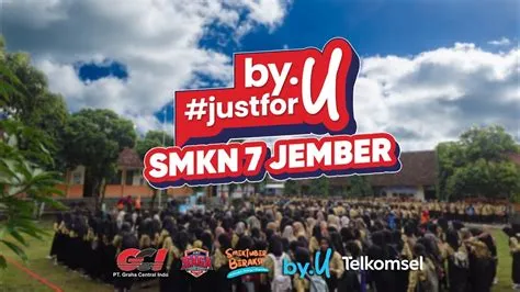 byU #JustForU SMKN 7 Jember Jawa Timur - YouTube