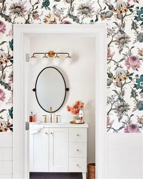41 of the Best Bathroom Wallpaper Ideas | Robern