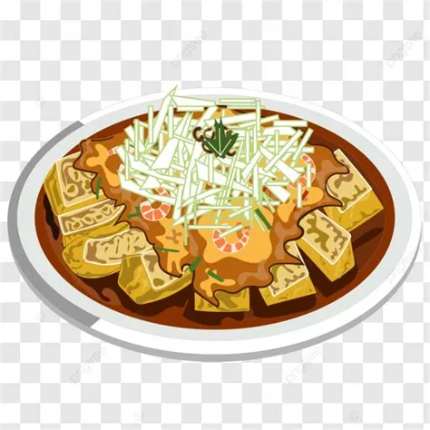 Ilustrasi Makanan Tradisional Indonesia Atau Tahu Tek Semarang Vektor ...