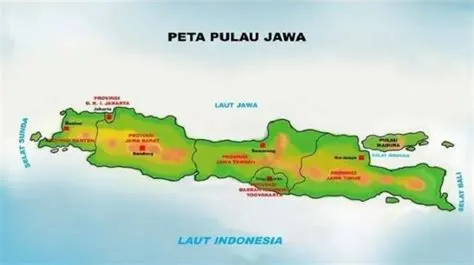 Luas Pulau Jawa, Lengkap dengan Penjelasan Kondisi Geografis