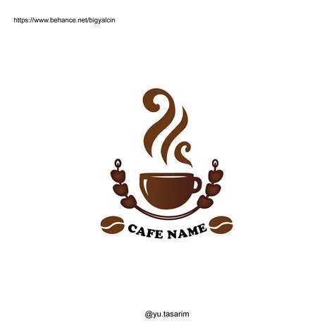 Cafe Logo / Coffee Logo Design / Drinks Logo Design / Cup Logo ...