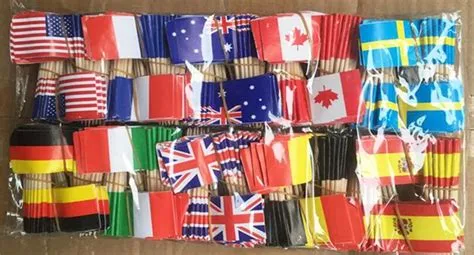 Custom Toothpick Flags, Personalized Toothpick Flag Manufacturer