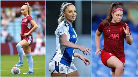 Top 10 Most Beautiful Female Footballers in The world - YouTube