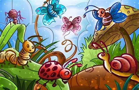 Insects Cartoon Wallpapers - Top Free Insects Cartoon Backgrounds ...