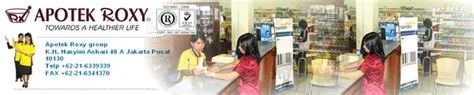 DAFTAR CABANG DAN NOMOR TELPON APOTIK ROXY JABOTABEK