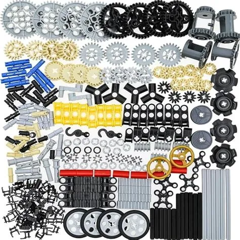 270pcs Technic-Parts Gears-Axle-Pin-Connector Compatible with Lego ...