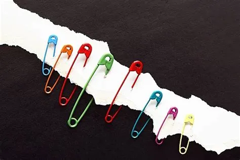 Safety Pins Safety Pin Backgrounds Cardboard Photo And Picture For Free ...
