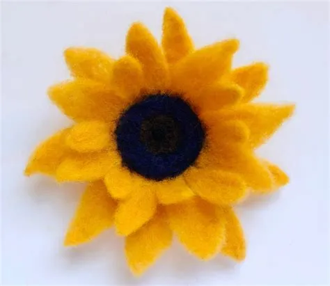 Sunflower Pin | Mary Lor Art