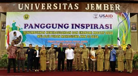 Panggung Inspirasi II KKN Univ. Jember “Menumbuhkan Kewirausahaan Dan ...