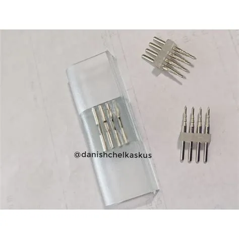 Jual KONEKTOR PENYAMBUNG LED STRIP NEON FLEX RGB 4 PIN 220V - Jakarta ...