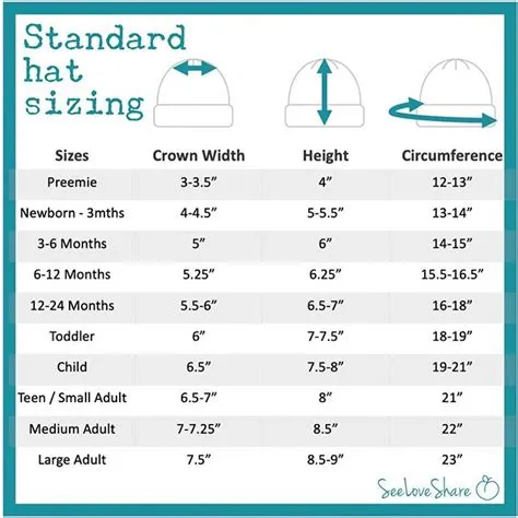 Children's Hat Sizing Guide