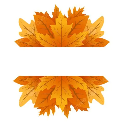 Autumn Leaves Border Png